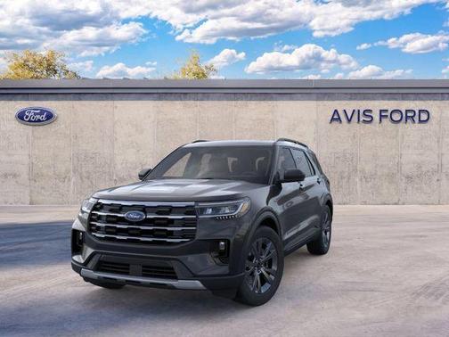 Agate Black Metallic 2026 Ford Explorer Active