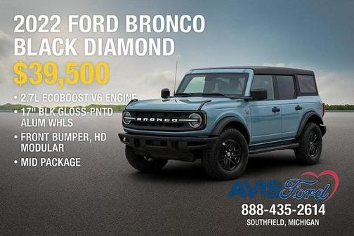 2022 Ford Bronco Black Diamond