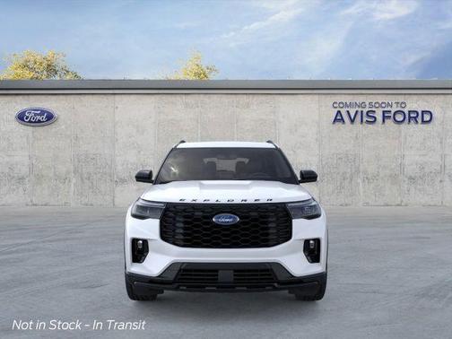 Star White 2026 Ford Explorer ST-Line