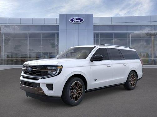 White Metallic 2026 Ford Expedition Max King Ranch