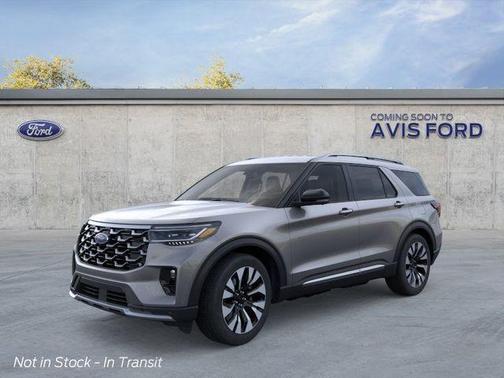 Carbonized Gray Metallic 2026 Ford Explorer Platinum