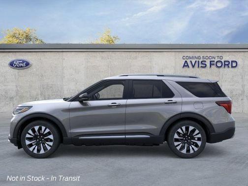Carbonized Gray Metallic 2026 Ford Explorer Platinum