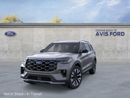 Carbonized Gray Metallic 2026 Ford Explorer Platinum
