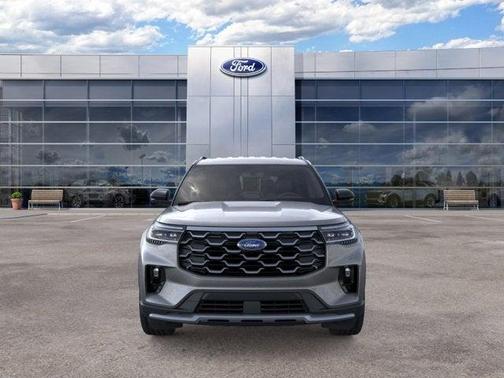 Gray Metallic 2026 Ford Explorer Platinum