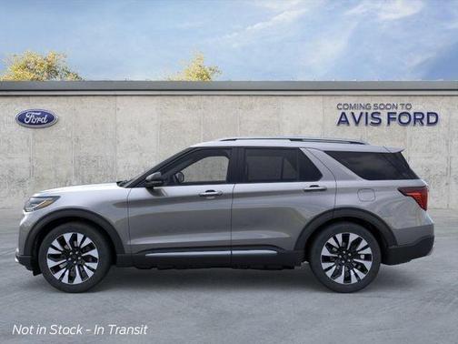 Carbonized Gray Metallic 2026 Ford Explorer Platinum