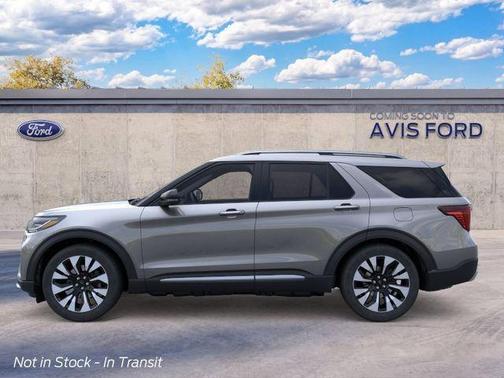 Carbonized Gray Metallic 2026 Ford Explorer Platinum