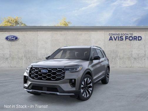 Carbonized Gray Metallic 2026 Ford Explorer Platinum