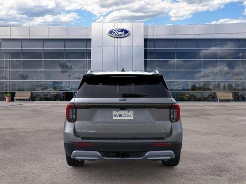 Gray Metallic 2026 Ford Explorer Platinum