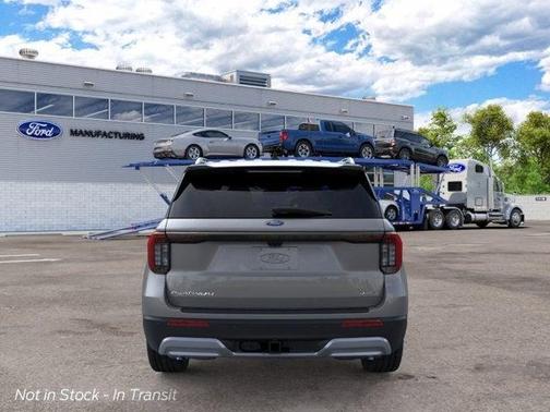 Gray Metallic 2026 Ford Explorer Platinum