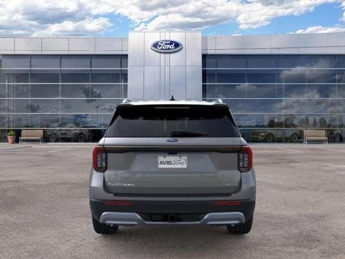 Gray Metallic 2026 Ford Explorer Platinum
