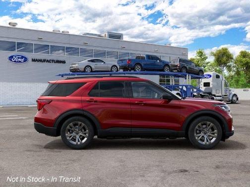 Ruby Red Metallic 2027 Ford Explorer