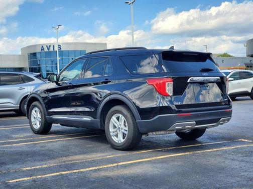 Black Metallic 2023 Ford Explorer XLT