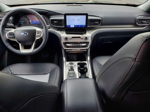 Forged Green Metallic 2023 Ford Explorer XLT