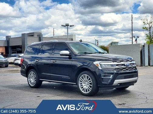 Black Metallic 2023 Ford Expedition Platinum