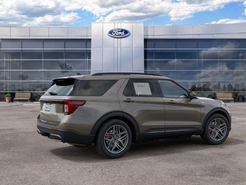 Gray 2027 Ford Explorer ST-Line
