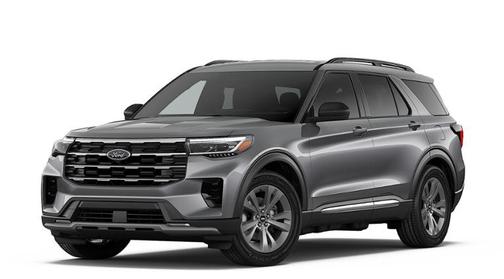 Gray Metallic 2026 Ford Explorer Active