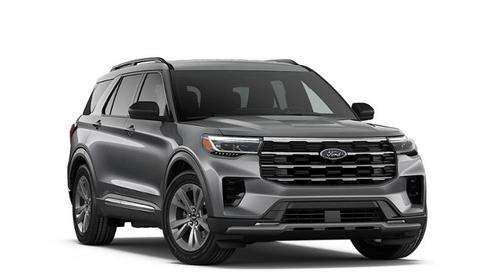 Gray Metallic 2026 Ford Explorer Active