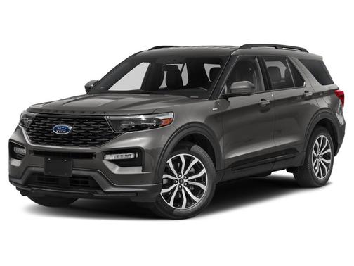 Gray Metallic 2024 Ford Explorer ST-Line