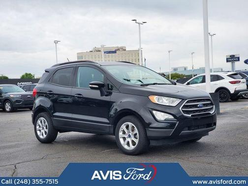 Shadow Black 2020 Ford EcoSport SE