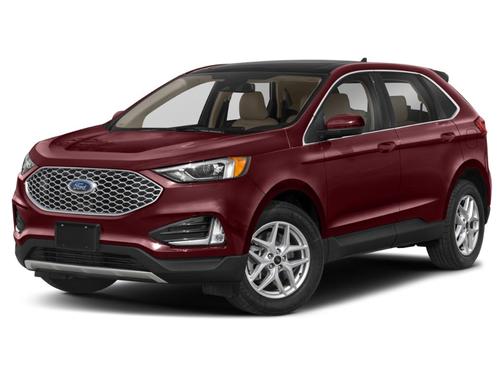 Green Metallic 2023 Ford Edge SEL