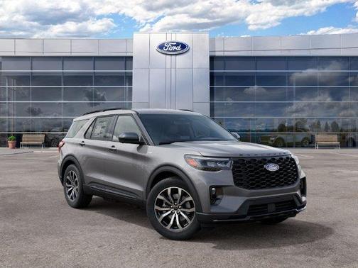 Gray Metallic 2027 Ford Explorer ST-Line