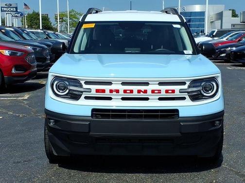 Blue 2024 Ford Bronco Sport Heritage