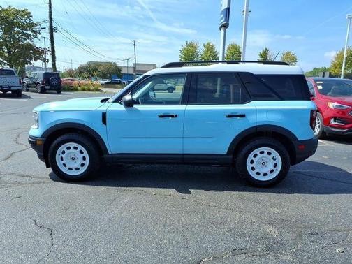Blue 2024 Ford Bronco Sport Heritage