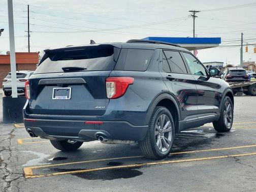 Stone Blue Metallic 2023 Ford Explorer XLT