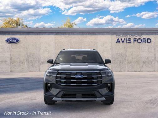 Agate Black Metallic 2026 Ford Explorer Active