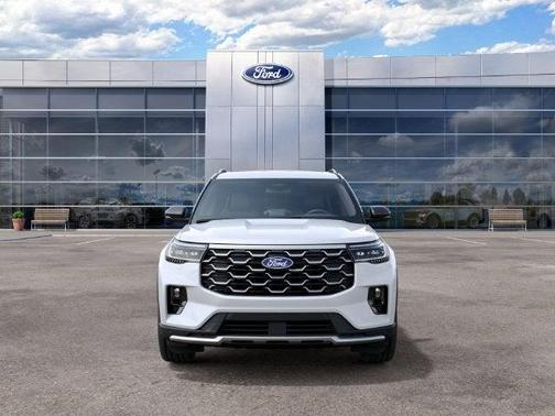 White Metallic 2027 Ford Explorer Platinum