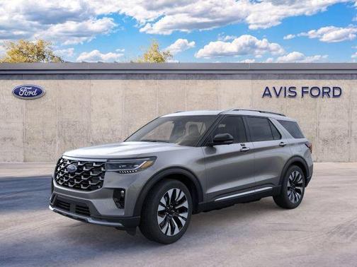 Carbonized Gray Metallic 2026 Ford Explorer Platinum