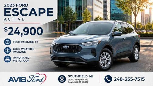 Vapor Blue 2023 Ford Escape Active