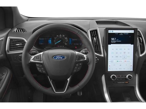 Gray Metallic 2024 Ford Edge ST Line