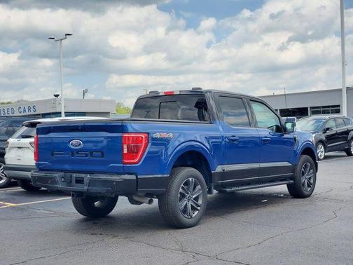 Blue 2023 Ford F-150 XLT