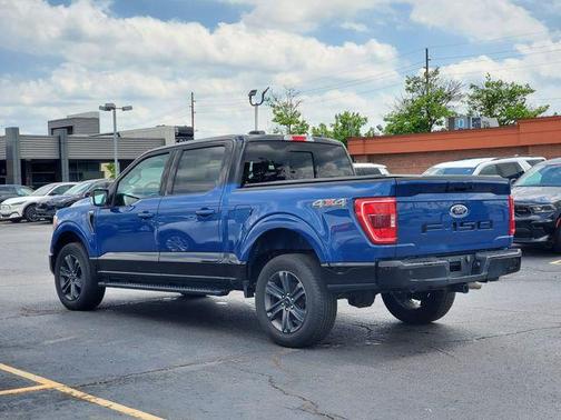 Blue 2023 Ford F-150 XLT