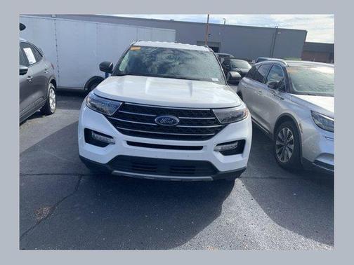 White Metallic 2024 Ford Explorer XLT