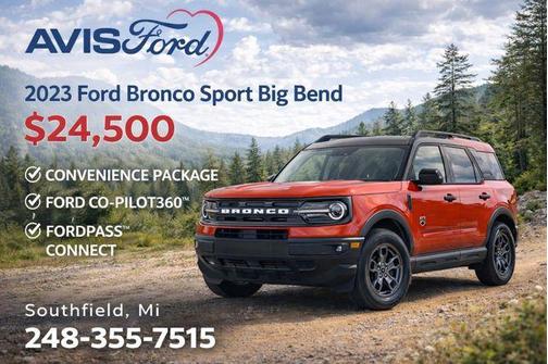 Chili Pepper Red 2023 Ford Bronco Sport Big Bend