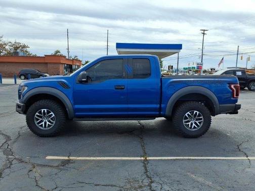 Lightning Blue 2018 Ford F-150 Raptor