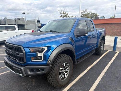 Lightning Blue 2018 Ford F-150 Raptor