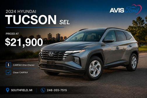 Hampton Gray 2024 Hyundai TUCSON SEL