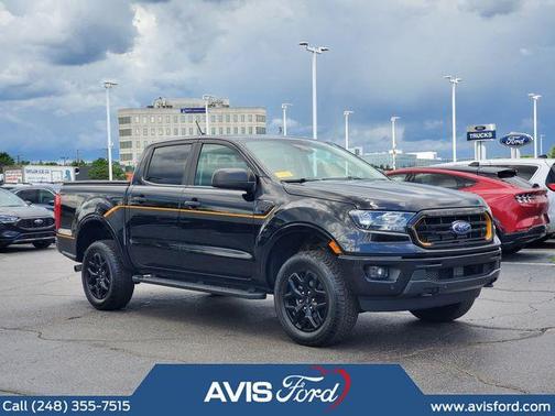 Shadow Black 2022 Ford Ranger XLT