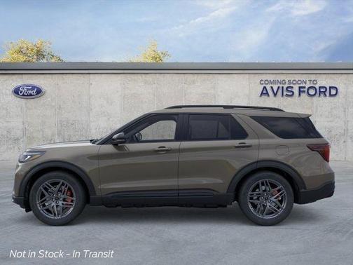 Maroon 2026 Ford Explorer ST