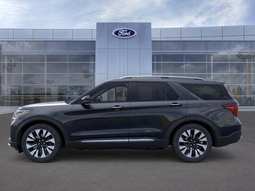 Black 2026 Ford Explorer Platinum
