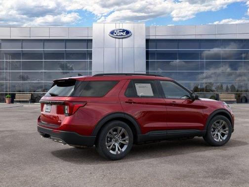 Ruby Red Metallic 2027 Ford Explorer