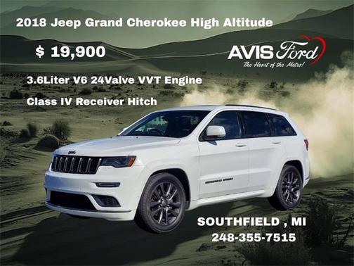 2018 Jeep Grand Cherokee High Altitude