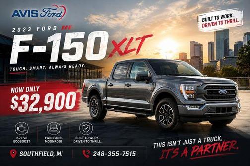 Gray Metallic 2023 Ford F-150 XLT