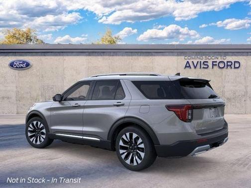 Gray Metallic 2026 Ford Explorer Platinum
