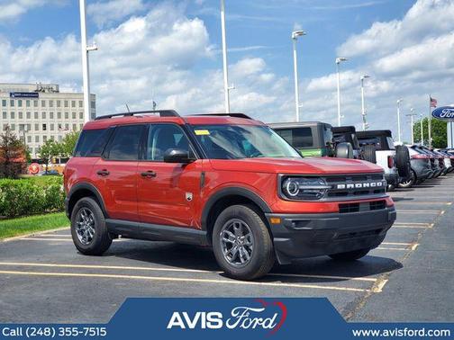 Chili Pepper Red 2024 Ford Bronco Sport Big Bend