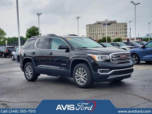 Ebony Twilight Metallic 2019 GMC Acadia SLE-2