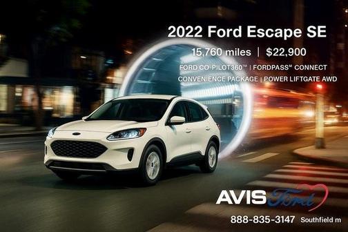 2022 Ford Escape SE